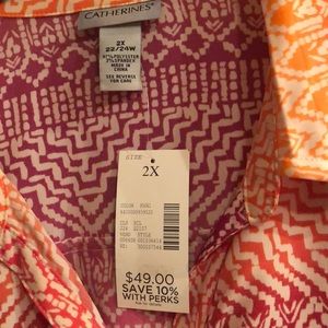 Bright beautiful blouse